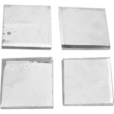 Plaque en Nickel Métal Pur 99,98% 1kg Forme Carrée, Feuille pour Électrolyse et Placage (1/5)