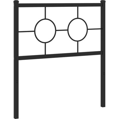 Tête de lit,Panneau décoratif métal noir 75 cm CFW4468775 (1/5)