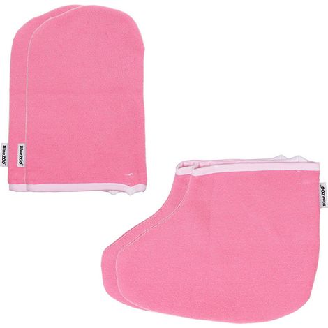 Gants de bain et couvre-pieds pour le soin des mains Gants d'isolation thermique réutilisables pour le spa (1/5)