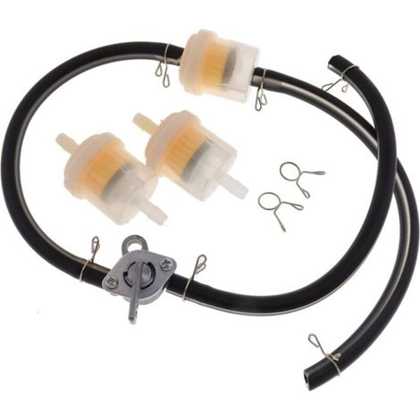 Kit Robinet Carburant - Valve Petcock Universelle pour Réservoir Moteur à Essence - Compatible 50cc à 150cc - 1 Pièce (1/5)