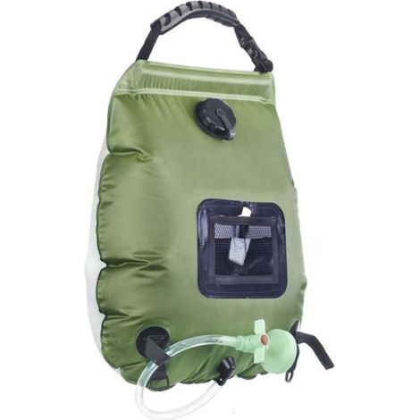 Sac De Douche Solaire - 20 L - Pour Camping Randonnée Escalade - Etanche Legere (1/4)