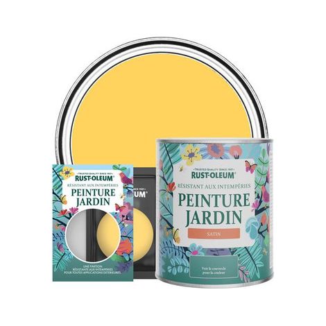 Peinture Jardin, Finition Satinée - Gelée de Citron (1/3)