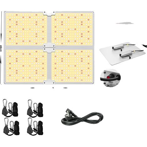 Lámpara LED de cultivo, espectro completo, modo dual para el crecimiento de las plantas, 4000 WSC (1/2)