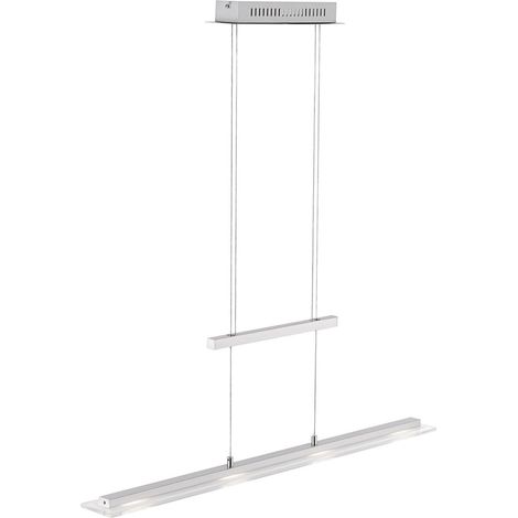 [NEUWERTIG] B-Ware FISCHER&HONSEL Hängeleuchte Tenso LED Pendelleuchte dimmbar nickel matt 64cm CCT (1/2)