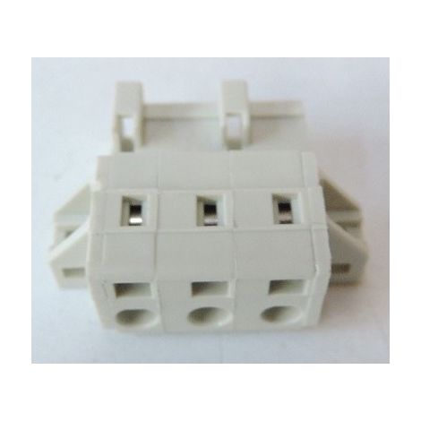 Connecteur mâle avec cage clamp et brides de fixation. 3 pôles WAGO CONTACT 723-603/019-000