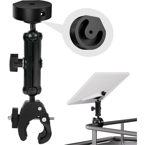 Support de toit de voiture, pince en acier inoxydable pour Starlink Mini, mini support de serrage de voiture (1/4)