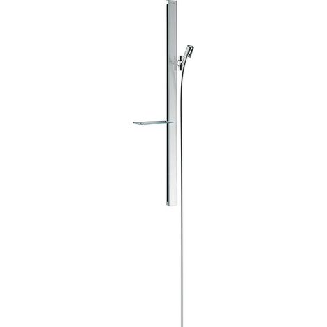 Hansgrohe Unica'E - Duschstange 90 cm, mit Duschschlauch, verchromt 27640000