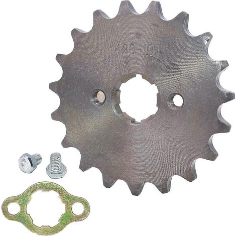 Pignon avant 420-12T-17mm pour motos tout-terrain, mini-motos, quads et cyclomoteurs de 50 à 160 cm³.420-18T-17mm (1/5)