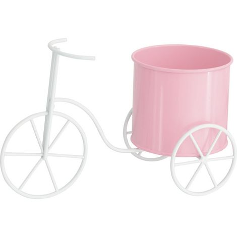 1 Support plantes vélo, fil de fer métal, design rétro, intérieur extérieur, décoration jardin (1/5)