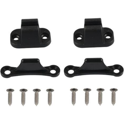 Lntyq 2PCS Kit De Support De Porte RV Caravane Forme De T Porte Bouchon De Retenue Serrure Nylon Camping-Car Porte Porte Titulaire Casier pour Camping-Car (1/5)