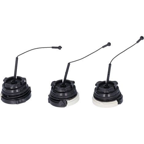 3 Pièces Bouchon de Réservoir Carburant Compatible STIHL MS192 MS200 MS250 MS290 MS380 MS390 MS440 MS460 MS880 (1/5)