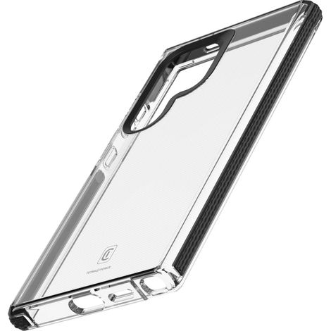Cellularline TETRACGALS25UT funda para teléfono móvil 17,3 cm (6.8") Negro, Transparente (1/5)