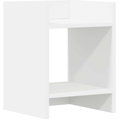 Plant Stand White 30 x 30 x 40 cm Engineered Wood vidaXL (1/5)