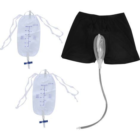 Sac D Urine Masculin - 31 X 12 8 X 0 1 Cm - Pour Incontinence Urinaire Chez L Homme - S M L