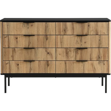 CAIziBuffet, armoire, meuble de rangement moderne 120 x 39,5 x 80 cm (1/5)