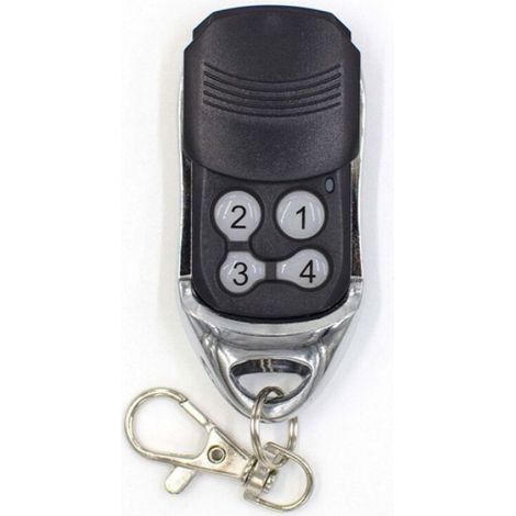 Télécommande universelle sans fil 4 boutons pour porte de garage–Fréquence 433,42MHz–Distance 50-100m–Compatible avec récepteurs RTS (1/5)