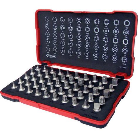 Accessoire pour visseuse KS Tools 911.1850 50 pièces design compact