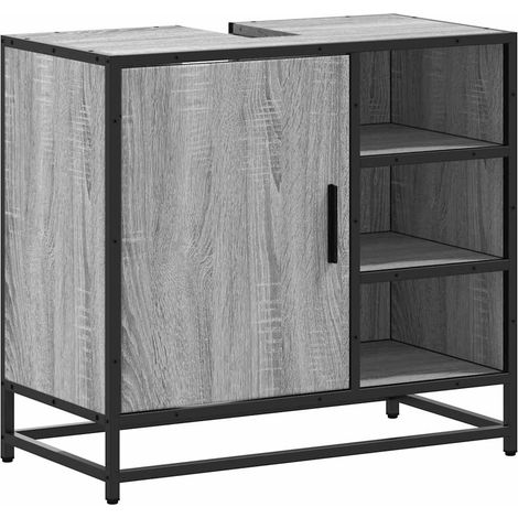 Meubles de Rangement,Armoire de lavabo de salle de bain sonoma gris 65x33x60 cm CFW485839 (1/5)