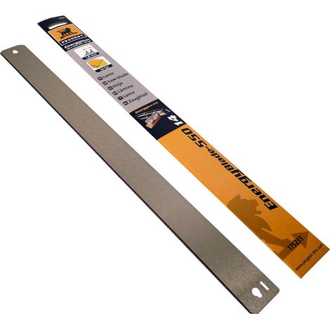 Peugeot – Lame de scie à onglet manuelle 175233 – 550 mm x 45 mm – 14 TPI pour coupes précises dans bois, PVC et plastique