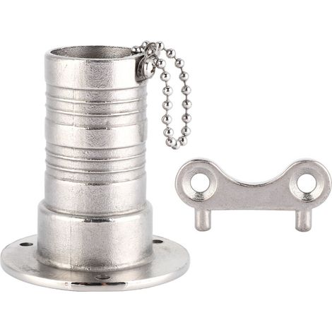 Bouchon de remplissage carburant pour bateau en acier inoxydable 316, 38mm (1-1/2)