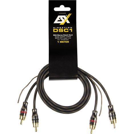 ESX DSC1 - RCA-Signalkabel (1/2)