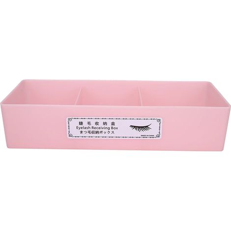 Boîte de rangement pour maquillage des cils, étui de rangement pour pinces à épiler et outils cosmétiques (1/5)
