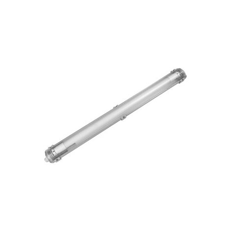 REGLETTE PORTATUBO SINGOLO IP65 60 CM