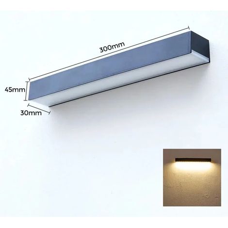 Lampes murales magnétiques solaires LED (lumière chaude) étanches, veilleuses extérieures, allumage/extinction automatique, luminosité réglable, compatibles avec jardin, terrasse, allée et autres espa (1/5)