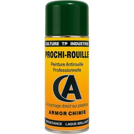 Bombe de peinture - Antirouille - Vert Kverneland 1604 - Prochi-rouille - Armor Chimie - 400ml
