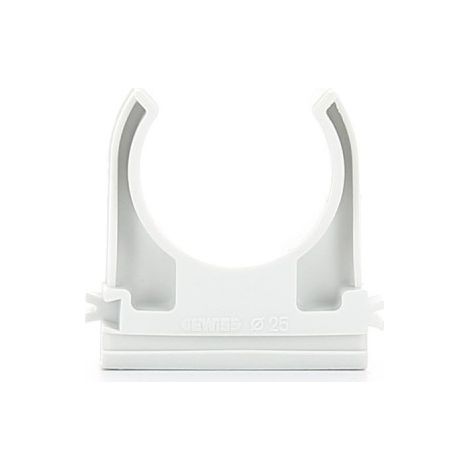 Gewiss 100 tubo de soporte de broche de presiÓn de diÁmetro 25 gw50603