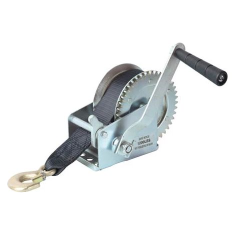 VERRICELLO MANUALE A CINGHIA 7mt ARGANO PARANCO PORTATA MAX 540KG RIBIMEX