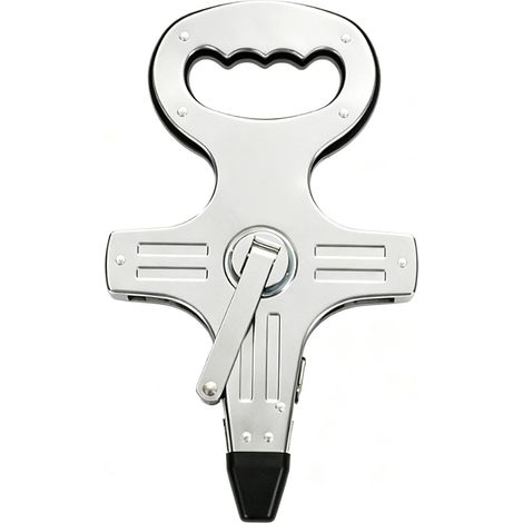 Steel Tape Measure, Open Spool with 360° Crank (30M) (1/5)