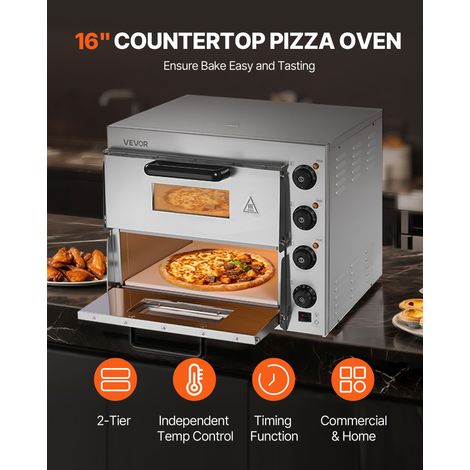 Four à Pizza Commercial Four Électrique de Comptoir 40,64 cm Extérieur (1/5)