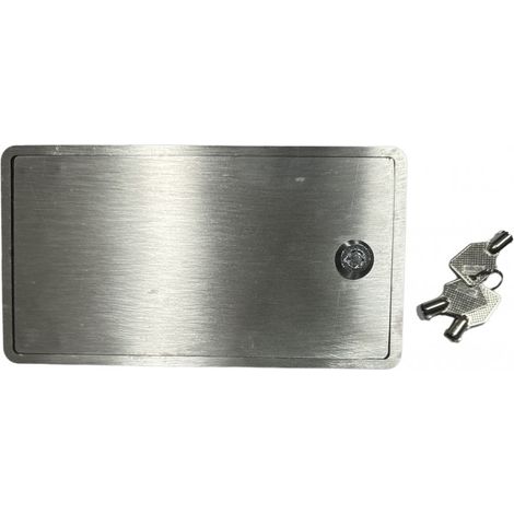 Boîtier De Déverouillage INOX grand Modele à encastré