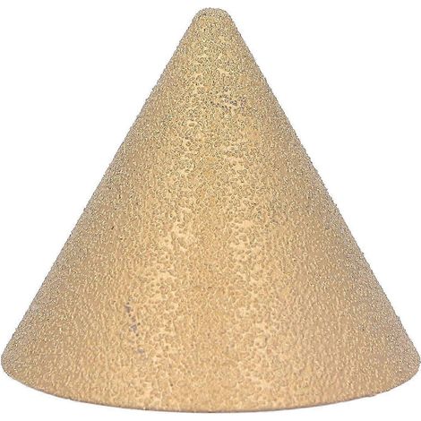 Fraise à chanfreiner diamantée M10 x D50 mm pour agrandir et façonner les trous de carrelage en céramique et marbre. (1/5)