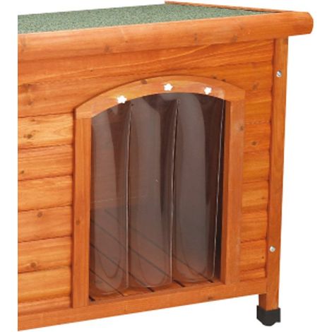 Porta in plastica flessibile per cuccia modello Shelter per cani: Porta Large 38x57,7 cm
