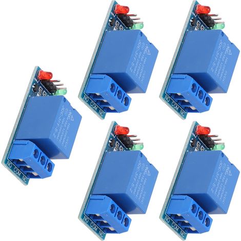 5-teiliges, 1-Kanal-Relaismodul mit Optokoppler-Isolation, 5-V-Elektronikbauteil (1/5)