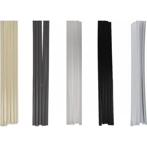 Paryou – Lot de 50 tiges de soudage plastique ABS/PP/PVC/PE – Non toxiques et résistantes – Pour soudures précises et durables - 50Pcs (1/5)