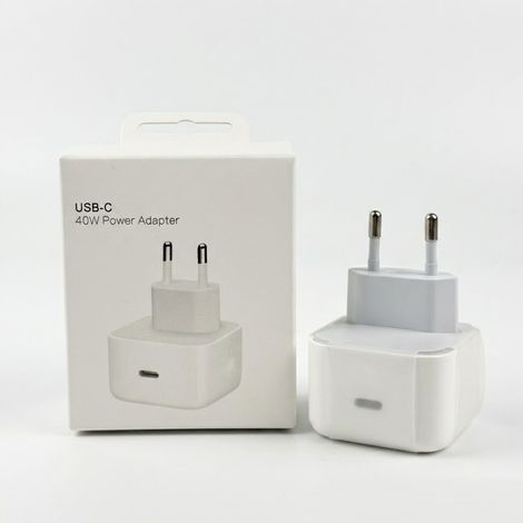 40-W-PD-Schnellladegerät, universelles Schnellladekit für iPhones und Apple-Tablets
