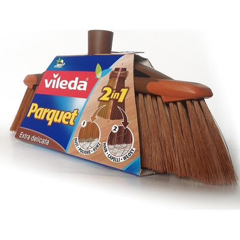 Vileda Parkettbürste mit Griff 136082 (1/2)