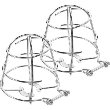 Lot de 2 Cages en fer pour gicleur d'incendie, robuste anti-vandalisme, compatible 1/2 pouce, usage industriel et intérieur