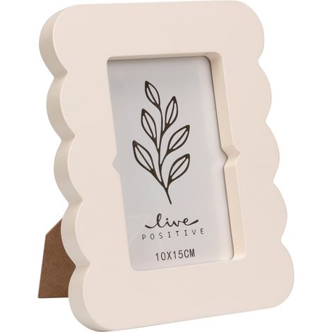 Bilderrahmen mit gewelltem Rand BASE, 16 x 2,2 x 20,8 cm