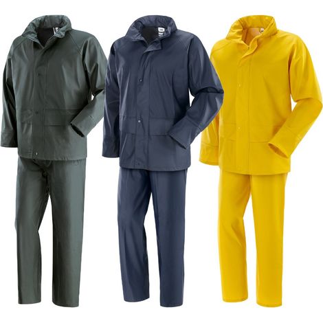 Completo antipioggia da lavoro Neri Ignazù invernale - XXL - Verde (1/5)