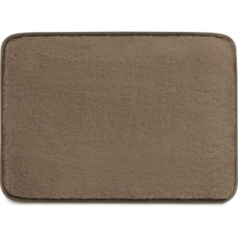 Tappeto Bagno 40X60 Cm Tortora Antiscivolo Fresia