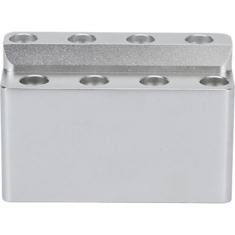 Tournevis pour vis d'implant dentaire, base en acier inoxydable, kit d'outillage dentaire, accessoires pour dentiste, argenté (1/5)