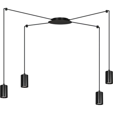 Lámpara colgante Finder (4 luces)