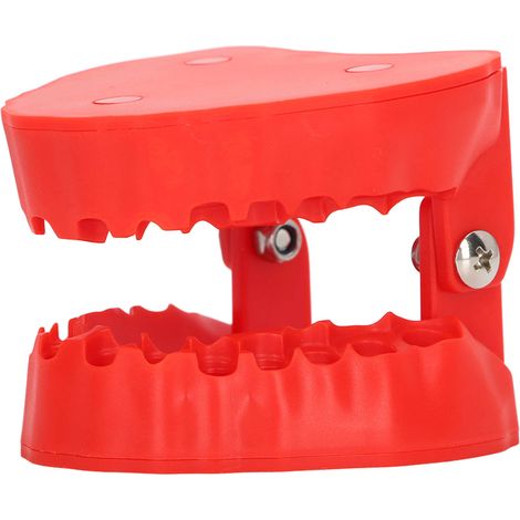 Porte-forets pour prothèses dentaires, organisateur portable pour 28 forets avec aimant rouge (1/5)