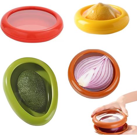 Boîtes de Conservation Hermétiques pour Fruits et Légumes, Boîtes Repas et Contenants de Conservation, Set d'Organisation Cuisine, Set Rangement Frigo Empilable (1/5)