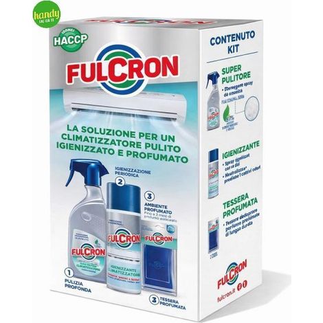 Kit Pulizia Climatizzatori Fulcron 3 pezzi