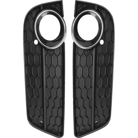 Paire de grilles de protection antibrouillard avant en nid d'abeille hexagonal compatibles avec A5 (1/5)